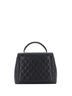 Chanel 100% Leather Black Vintage Classic Top Handle Flap Bag Quilted Caviar Jumbo One size - photo 4