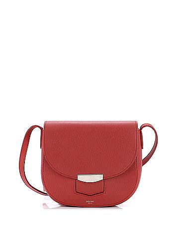 Céline Trotteur Crossbody Bag Grainy Leather Small (view 1)