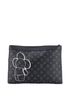 Louis Vuitton 100% Coatead Canvas Black Pochette Apollo Limited Edition Vivienne Monogram Eclipse GM One size - photo 4