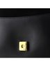 Fendi 100% Leather Black Flat Baguette Bag Leather Mini One size - photo 1
