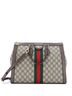 Gucci 100% Coatead Canvas Brown Ophidia Top Handle Tote GG Coated Canvas Medium One size - photo 1