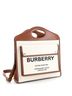 Burberry 100% Canvas Tan Logo Pocket Tote Canvas with Leather Medium One size - photo 3
