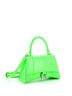 Balenciaga 100% Leather Green Hourglass Top Handle Bag Leather Small One size - photo 2