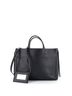 Balenciaga 100% Leather Black Blackout Papier A6 Zip Around Tote Leather One size - photo 5