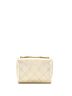 Chanel 100% Leather Crystal Logo Letters Chain Handle Flap Bag Quilted Lambskin Mini One size - photo 4