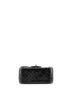 Chanel 100% Leather Black Square Classic Single Flap Bag Quilted Patent Mini One size - photo 2