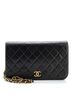 Chanel 100% Leather Black Vintage Full Flap Bag Quilted Lambskin Medium One size - photo 3