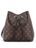 Louis Vuitton 100% Coatead Canvas Brown NeoNoe Handbag Monogram Canvas MM One size - photo 1