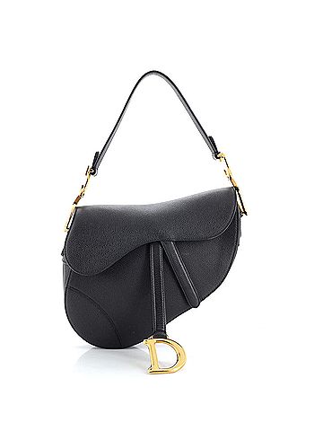 Christian Dior Saddle Handbag Leather Medium (view 1)