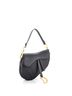 Christian Dior 100% Leather Black Saddle Handbag Leather Medium One size - photo 3