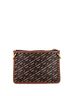 Versace 100% Coatead Canvas Brown Signature Convertible Pouch Bag (Outlet) La Greca Signature Coated Canvas One size - photo 4