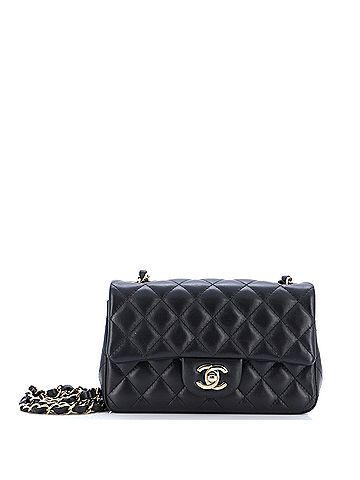 Chanel Classic Single Flap Bag Quilted Lambskin Mini (view 1)