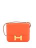 Hermès 100% Leather Orange Constance Bag Swift 18 One size - photo 1