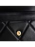 Chanel 100% Leather Black 19 Wallet on Chain Quilted Goatskin One size - photo 4