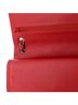 Chanel 100% Leather Red Classic Double Flap Bag Quilted Lambskin Jumbo One size - photo 1