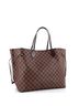 Louis Vuitton 100% Coatead Canvas Brown Neverfull Tote Damier GM One size - photo 3