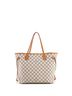 Louis Vuitton 100% Coatead Canvas White Neverfull NM Tote Damier MM One size - photo 5