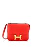 Hermès 100% Leather Red Constance Bag Epsom 18 One size - photo 4