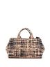 Prada 100% Wool Tan Canapa Tote Tweed Medium One size - photo 4