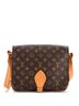 Louis Vuitton 100% Coatead Canvas Brown Cartouchiere Handbag Monogram Canvas GM One size - photo 5