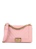 Chanel 100% Leather Pink Boy Flap Bag Chevron Caviar Old Medium One size - photo 1