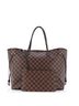 Louis Vuitton 100% Coatead Canvas Brown Neverfull NM Tote Damier GM One size - photo 3
