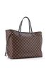 Louis Vuitton 100% Coatead Canvas Brown Neverfull NM Tote Damier GM One size - photo 4