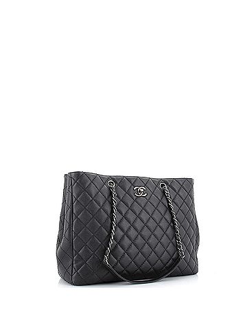 Chanel Classic CC Shopping Tote Quilted Calfskin Large (view 2)