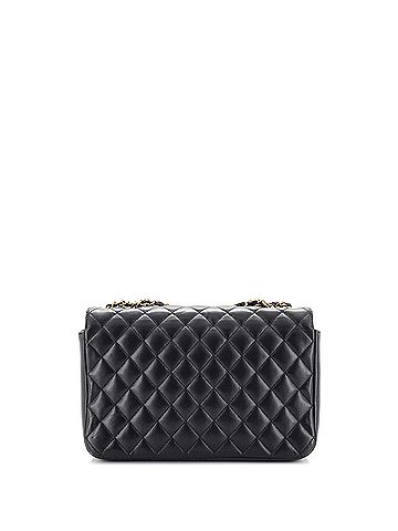 Chanel CC Chic Double Flap Bag Quilted Lambskin Medium (view 2)