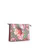 Gucci 100% Coatead Canvas Pink Toiletry Pouch Blooms Print GG Coated Canvas Large One size - photo 3