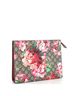 Gucci 100% Coatead Canvas Brown Toiletry Pouch Blooms Print GG Coated Canvas Large One size - photo 3