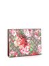 Gucci 100% Coatead Canvas Pink Toiletry Pouch Blooms Print GG Coated Canvas Large One size - photo 3