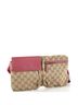 Gucci 100% Canvas Brown Vintage Double Belt Bag GG Canvas Small One size - photo 3
