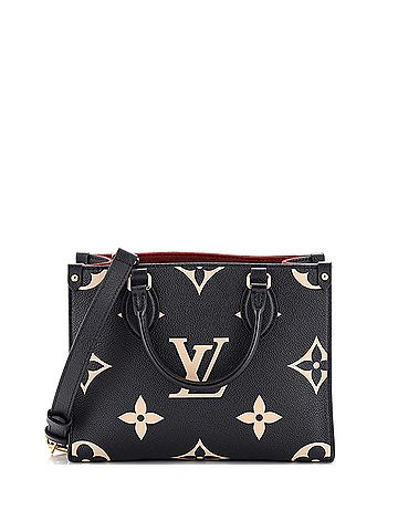 Louis Vuitton OnTheGo Tote Bicolor Monogram Empreinte Giant PM (view 1)