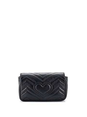 Gucci GG Marmont Flap Bag Matelasse Leather Super Mini (view 2)