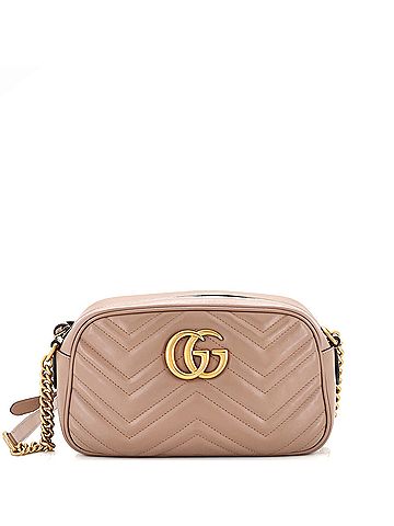Gucci GG Marmont Shoulder Bag Matelasse Leather Small (view 1)