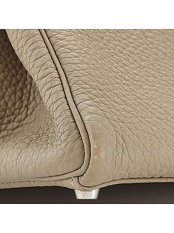 Hermès Kelly Handbag Grey Togo with Palladium Hardware 35 (view 1)