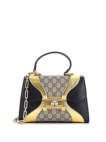 Gucci Osiride Top Handle Bag GG Coated Canvas and Leather Small (view 1)