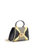Gucci 100% Leather Osiride Top Handle Bag GG Coated Canvas and Leather Small One size - photo 3