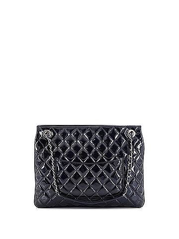 Chanel 3 Tote Quilted Patent Medium (view 2)