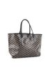 Goyard 100% Coatead Canvas Black Saint Louis Tote Coated Canvas PM One size - photo 4