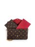 Louis Vuitton 100% Coatead Canvas Brown Felicie Pochette Monogram Canvas One size - photo 3