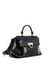Salvatore Ferragamo 100% Leather Black Sofia Satchel Python Medium One size - photo 3