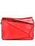 Loewe 100% Leather Red Puzzle Bag Leather Medium One size - photo 3