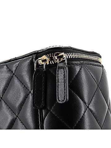 Chanel Classic Vanity Case with Chain Quilted Lambskin Small (view 1)