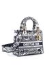 Christian Dior 100% Canvas Blue Lady D-Lite Bag Embroidered Canvas Medium One size - photo 3