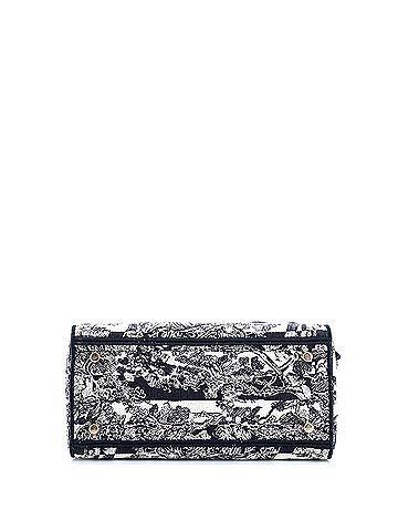 Christian Dior Lady D-Lite Bag Embroidered Canvas Medium (view 2)