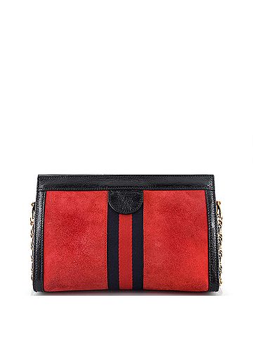 Gucci Ophidia Chain Shoulder Bag Suede Small (view 2)