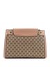 Gucci 100% Leather Brown Emily Chain Flap Shoulder Bag GG Canvas Large One size - photo 4