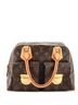 Louis Vuitton 100% Coatead Canvas Brown Manhattan Handbag Monogram Canvas PM One size - photo 5